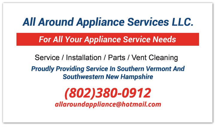 All Around Appliance Services Inc.